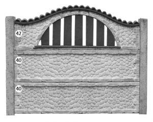 Ogrodzenie betonowe