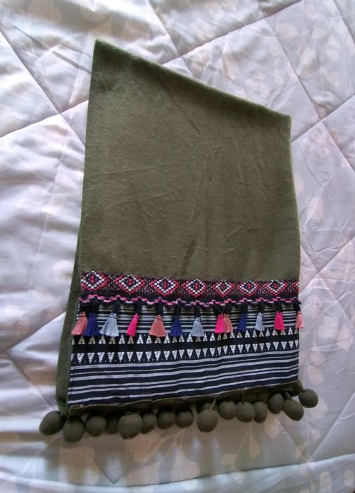 Echarpe de inspiração oriental