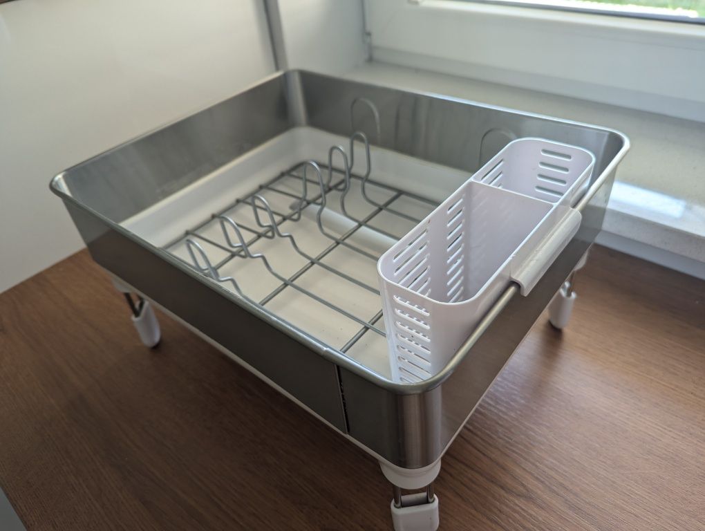Ociekacz do naczyń Simplehuman Compact stal FPP
