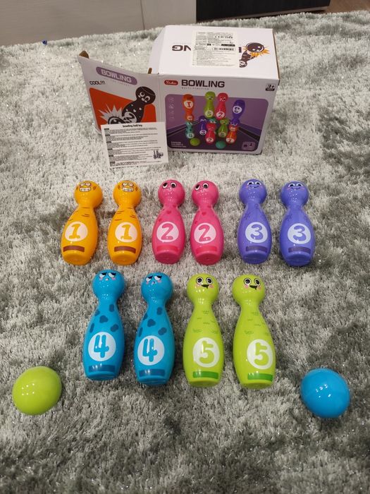 Jogo de bowling.