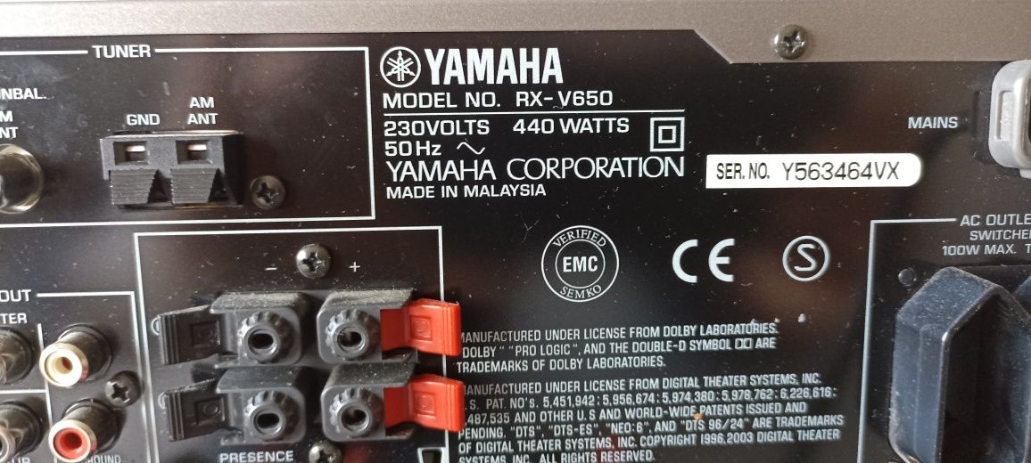 Radio Yamaha 400w