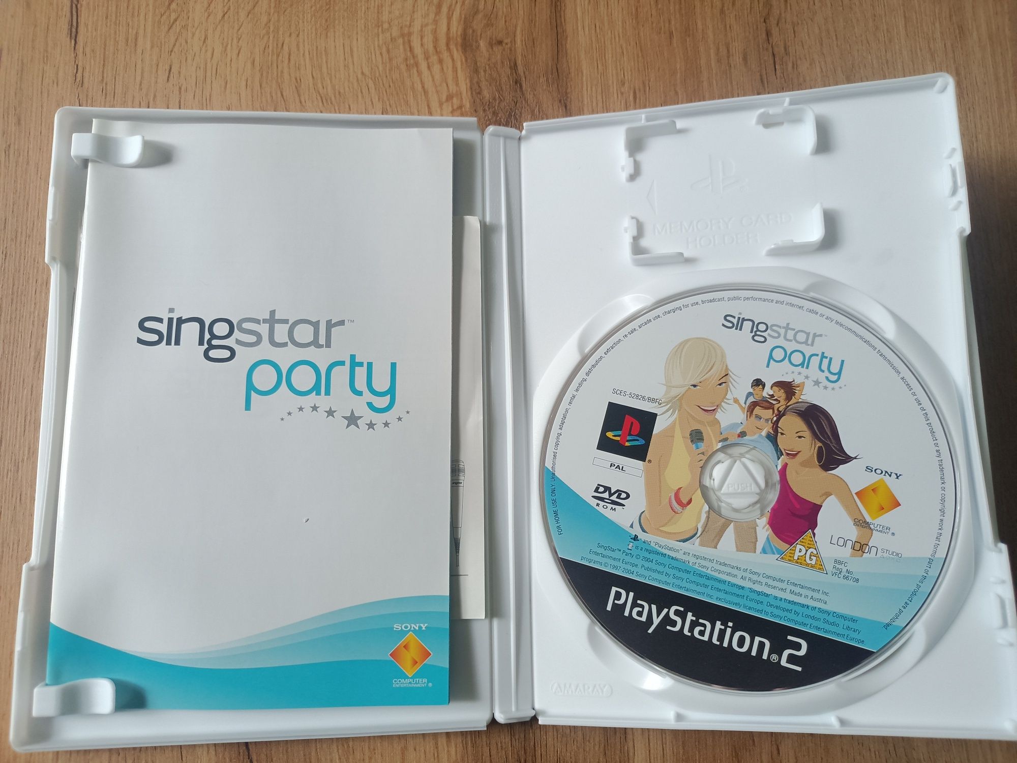 Zestaw gier na PS2 (Singstar/Dance/Guitar Hero)