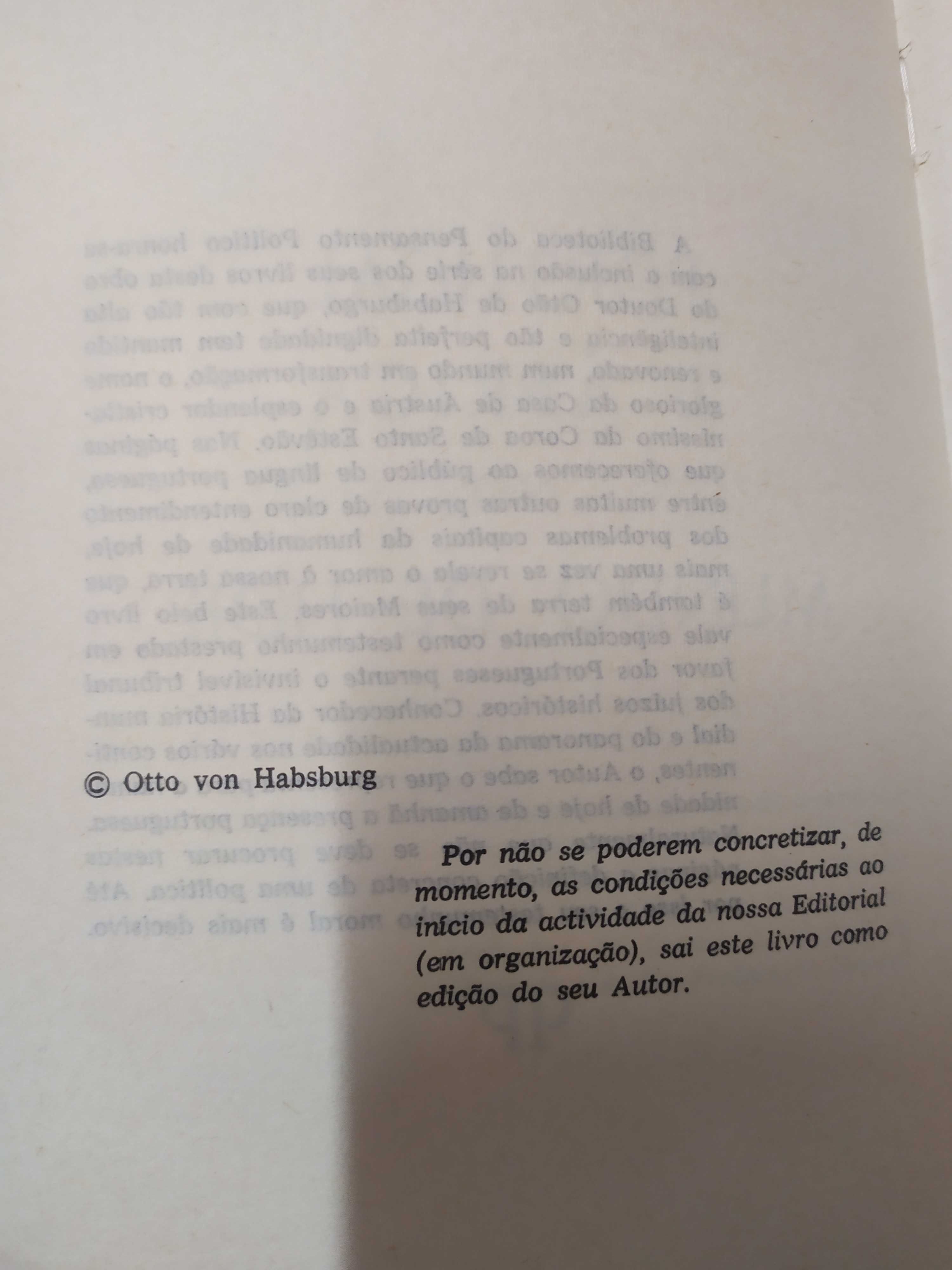 Portugal e a África no Mundo de Hoje - Otão de Habsburgo