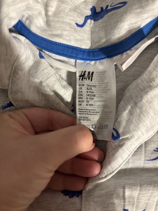 Piżama chłopięca H&M 134-140