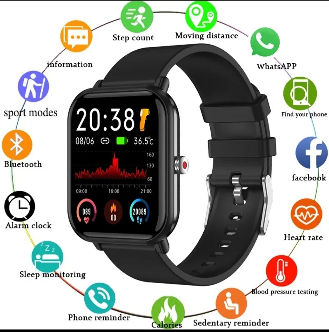 Smartwatch Lige- Q9 várias cores