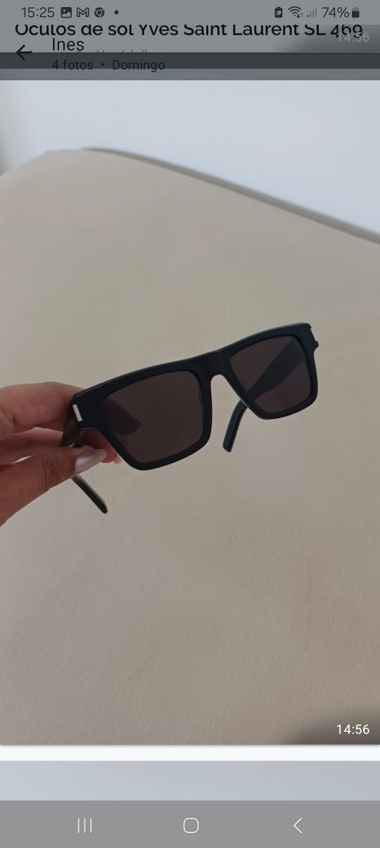 Óculos de sol Yves Saint Lauren