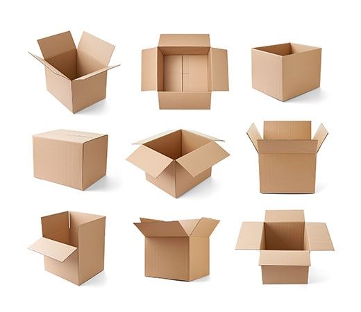 Коробки, ящики, 4х клапанный ящик