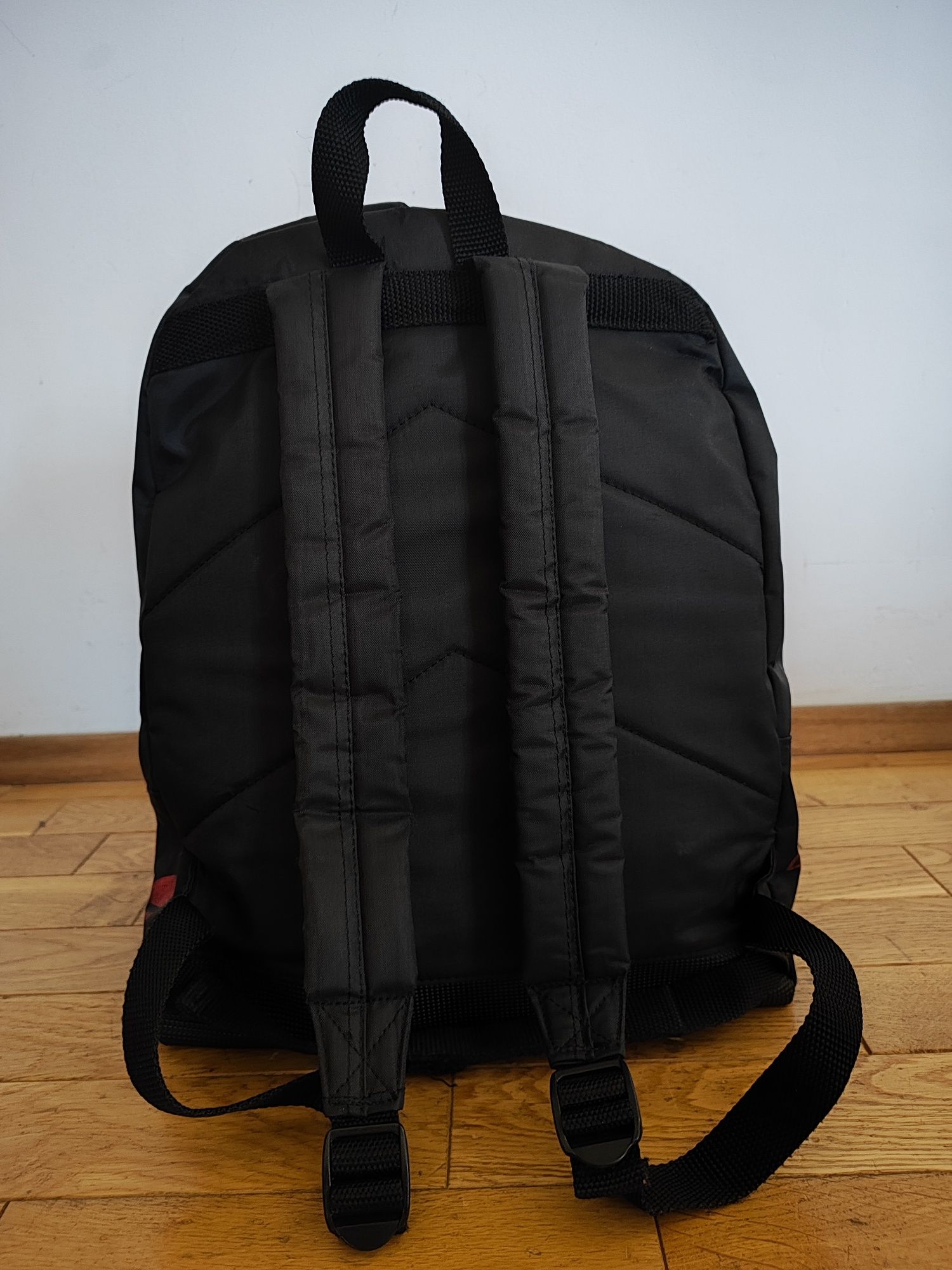 Plecak szkolny adidas retro vintage dwukomorowy  a4 stary