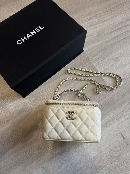 Chanel Vanity сумка сумочка брендова клатч шанел оригинал б/у