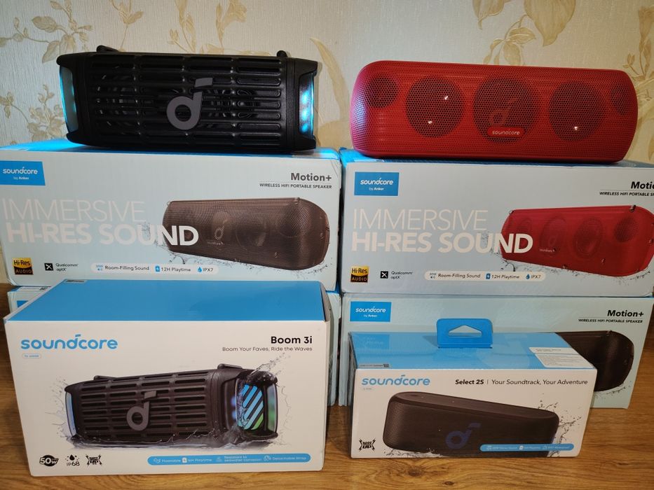 Портативна колонка Anker SoundCore Boom 3i, Чорна