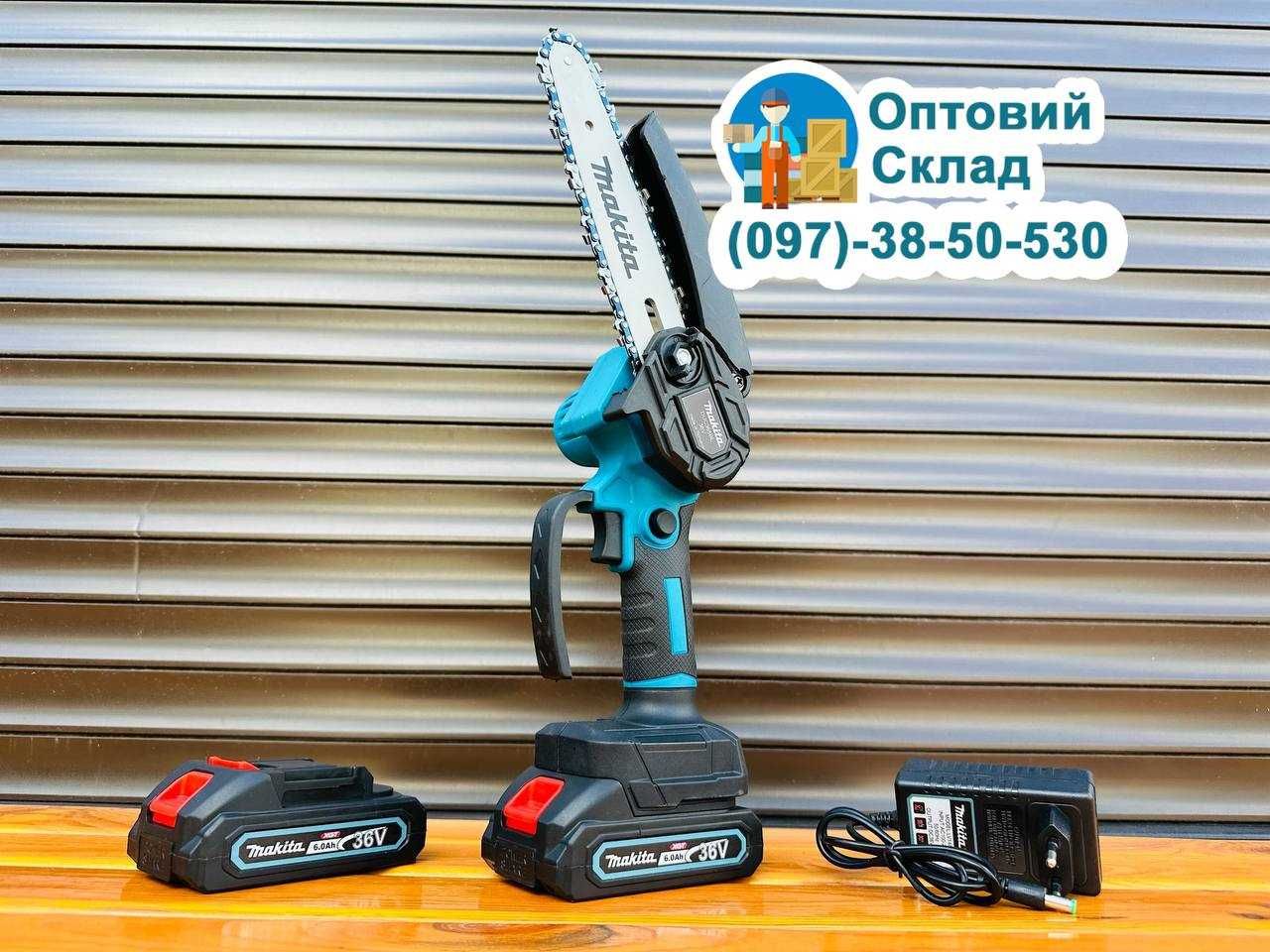 Акумуляторний Сучкоріз Makita DUC365 Міні пилка Гілкоріз 15см 36В-6Ач