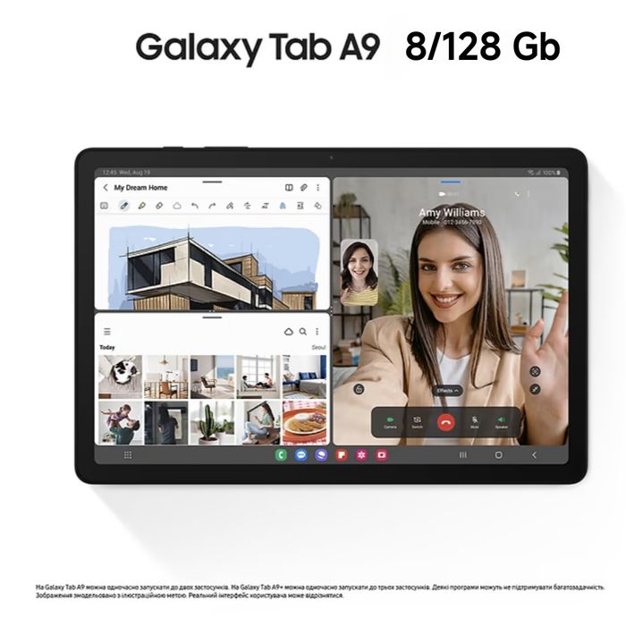 ТОП! Планшет Samsung Galaxy Tab A9 8.7" 8/128GB Wi-Fi  Dolby Atmos