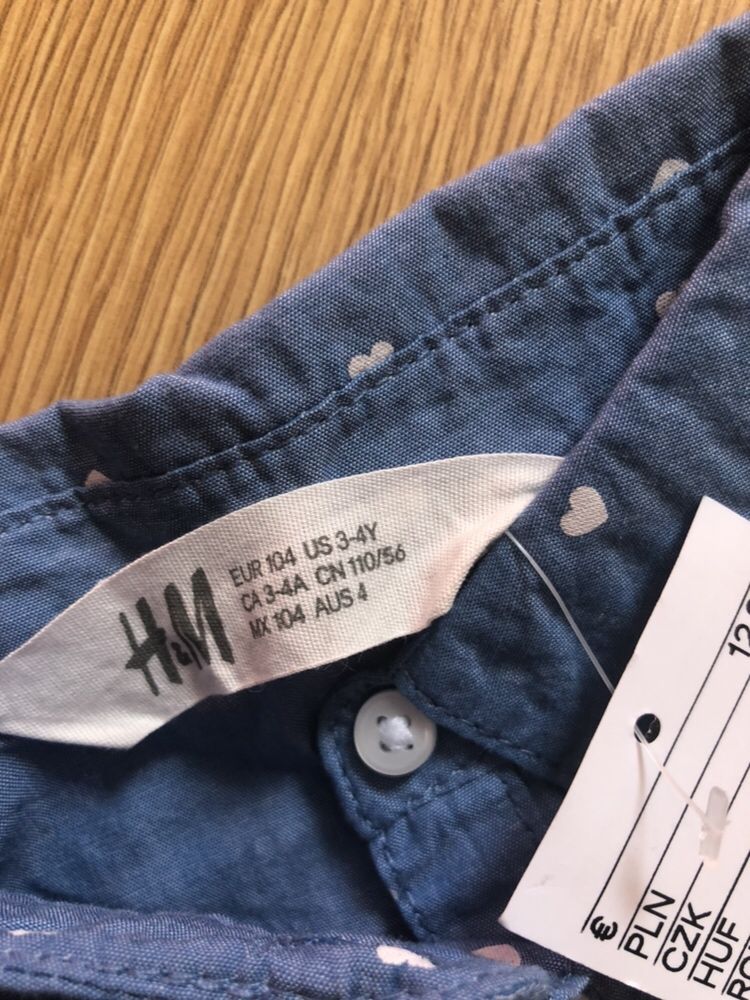 Новое платье H&M 3-4 года