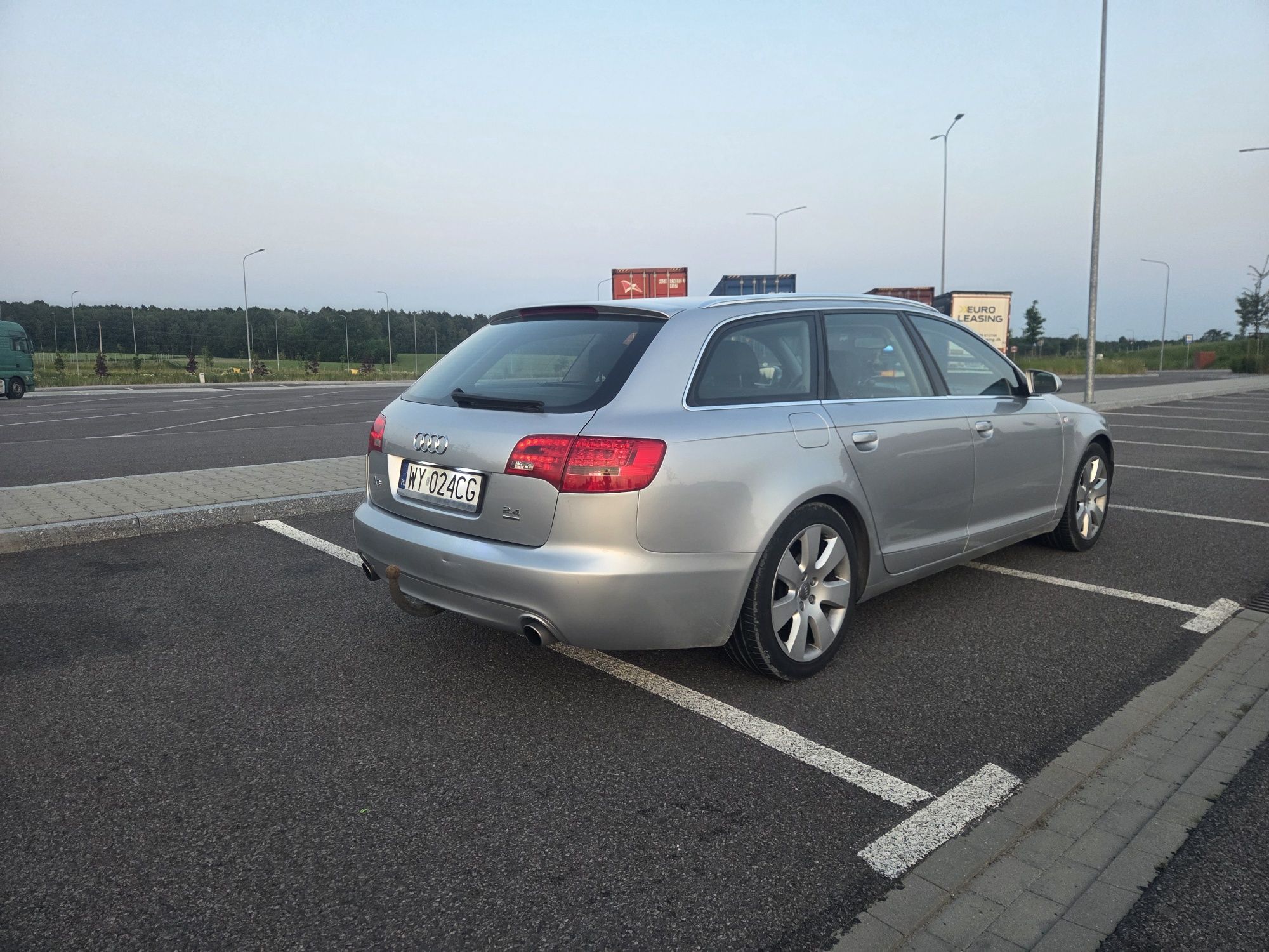 Audi A6 C6 2.4 +lpg Quattro, S-line, Led, manual, hak , niski przebieg