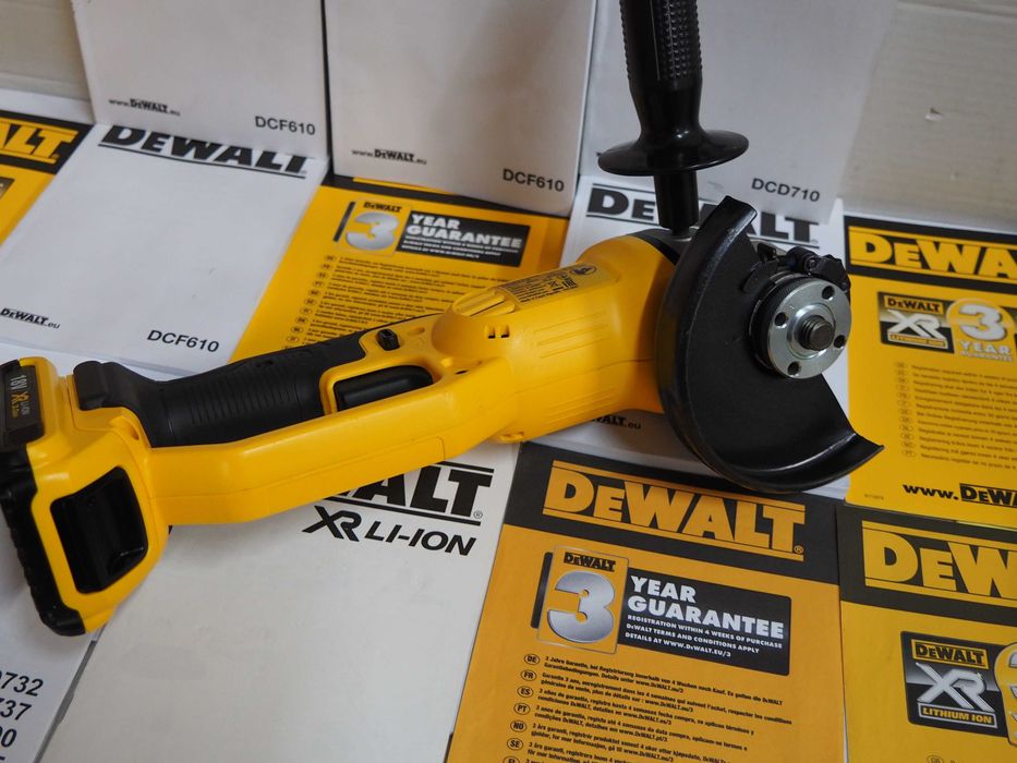 Komplet bateria 18v 3ah i szlifierka kątowa DEWALT DCG 412 zestaw