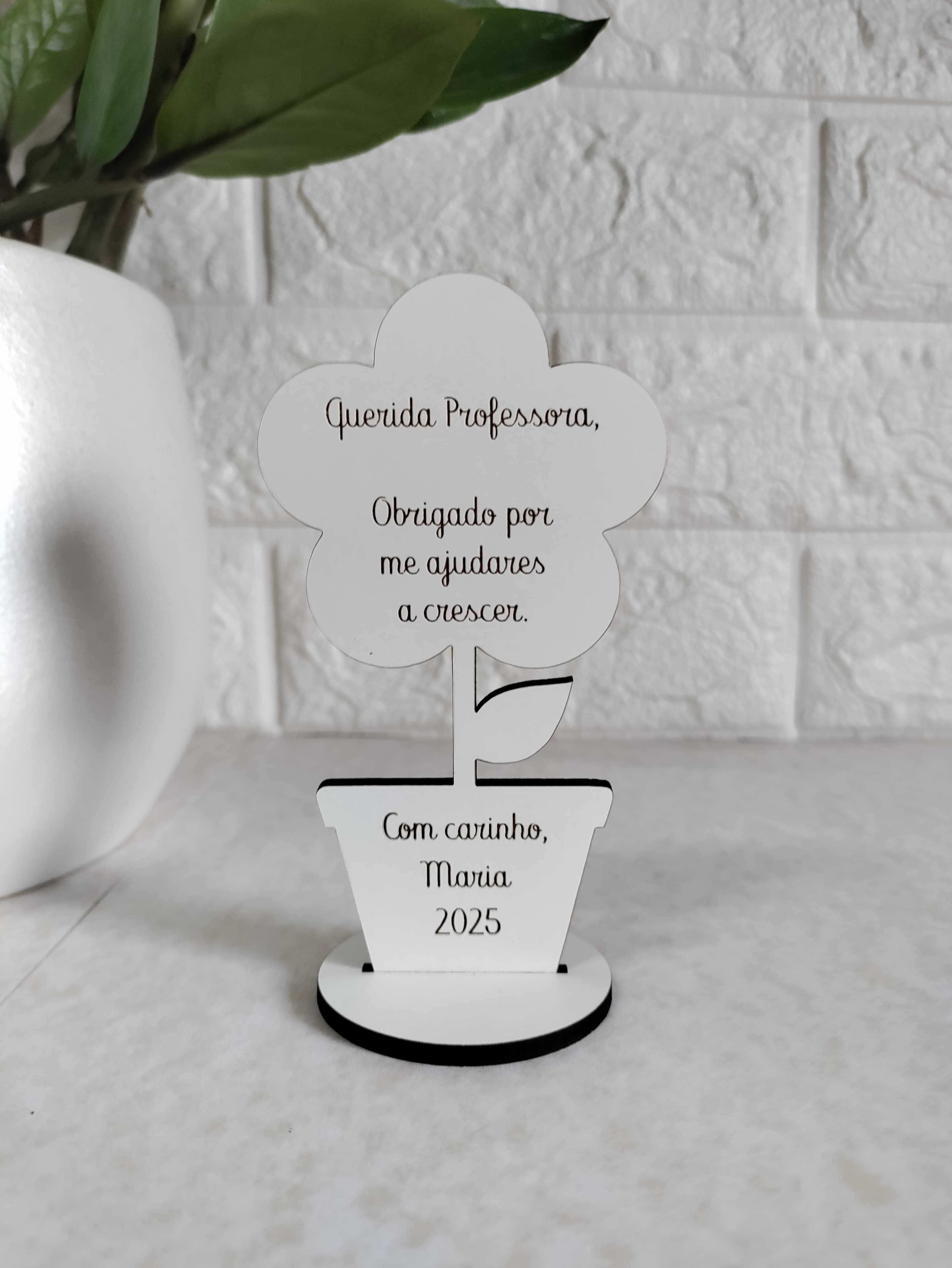 Lembranças para professora, educadora ou auxiliar