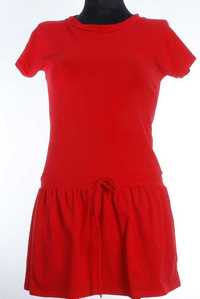 Label 35 sukienka czerwona rozmiar 36