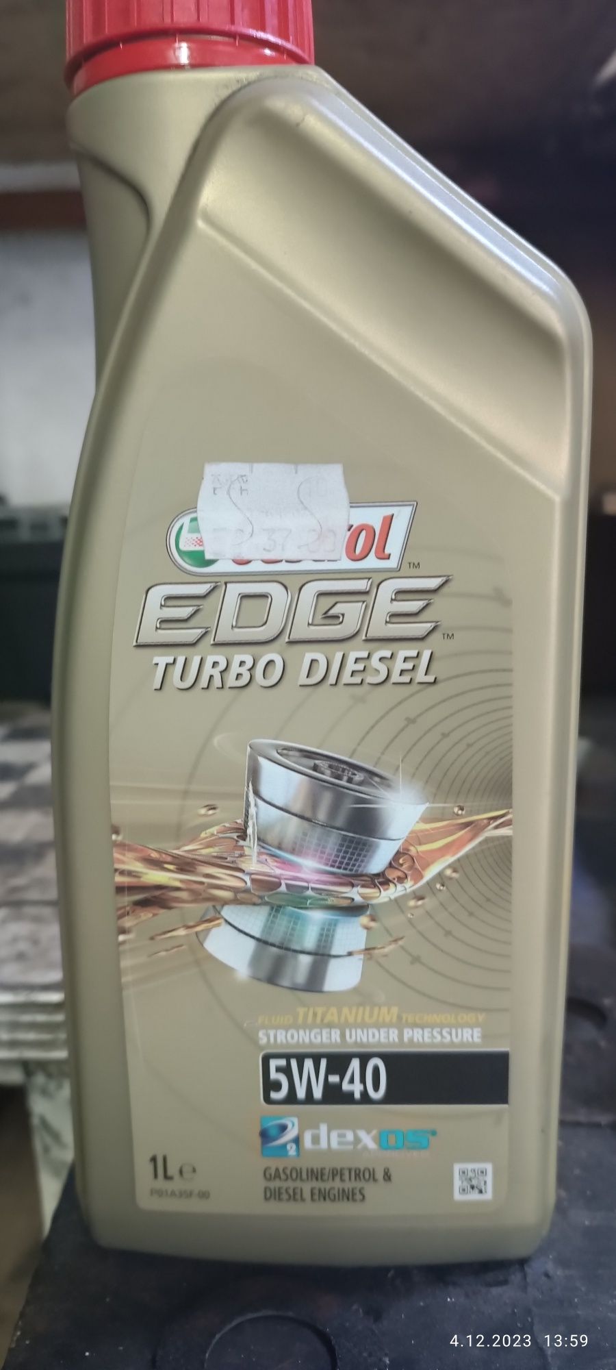 Olej Silnikowy Castrol Edge 5W40