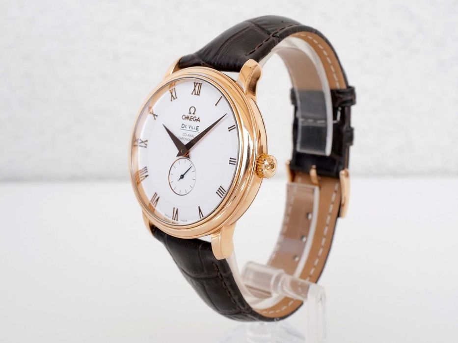 Omega De Ville Prestige Co-Axial Small Seconds 18K Rose Gold