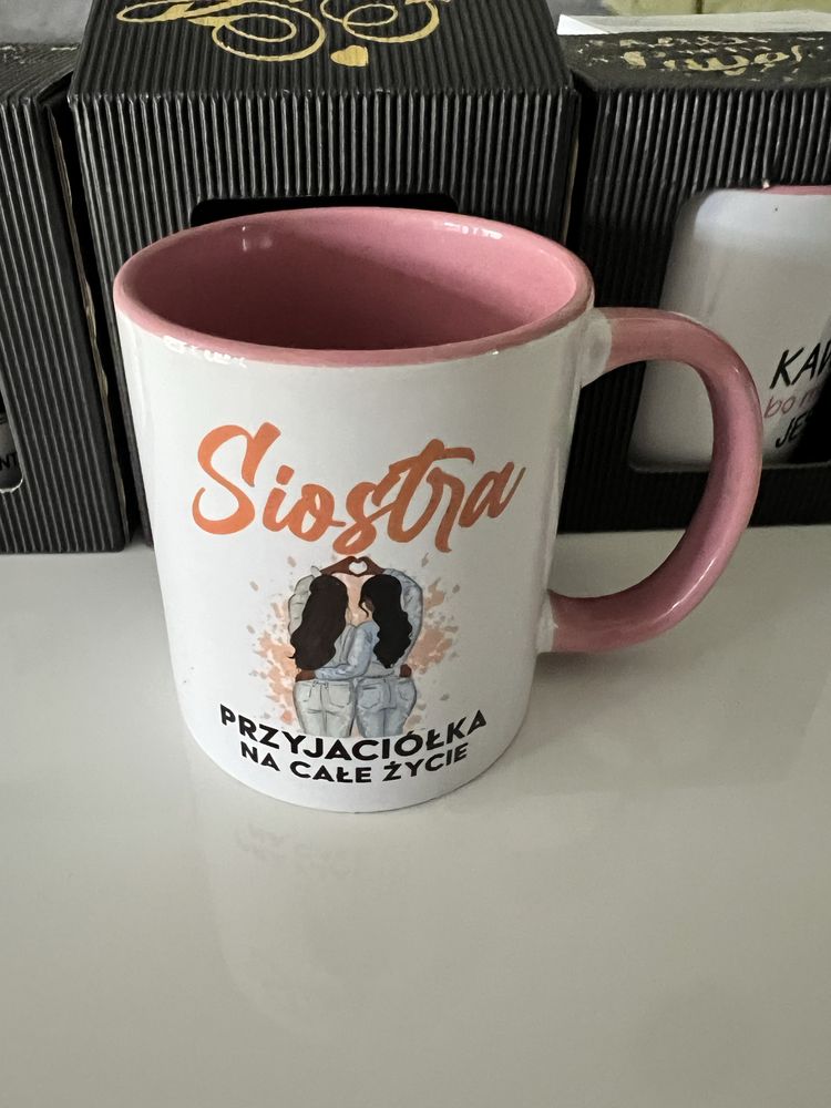 Kubek 300ml – Siostra, Przyjaciółka na całe życie