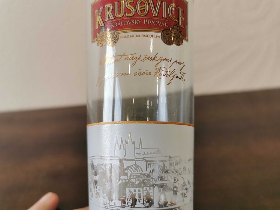 Пивний бокал Krusovice / Крушовіце
