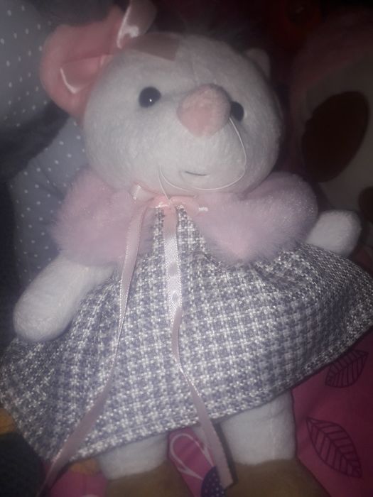 Maskotki - piesek, myszka, kroliczek