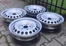 4x 16" FELGI STALOWE 5x112 ET51 6,5J VW T4 wzmacniane BUS VAN transpor