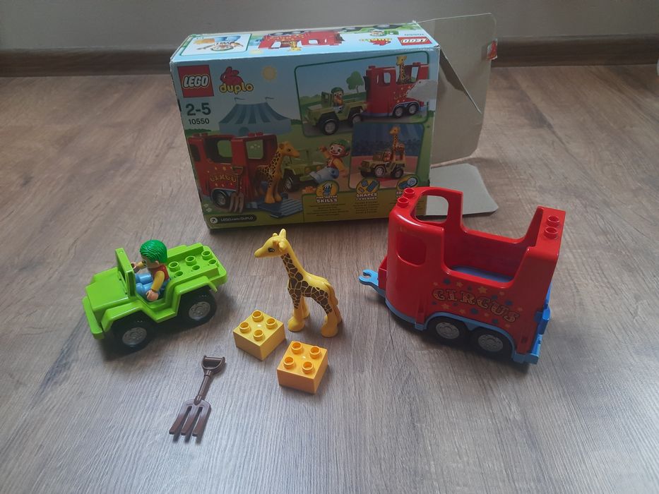 Lego duplo wóz cyrkowy 10550