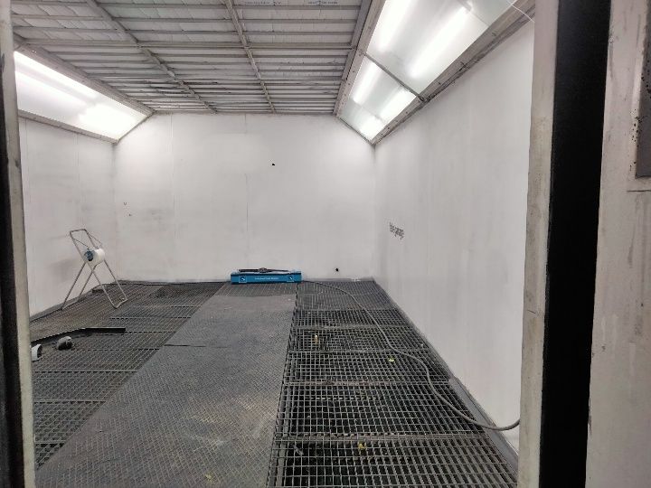 Cabine pintura automóvel