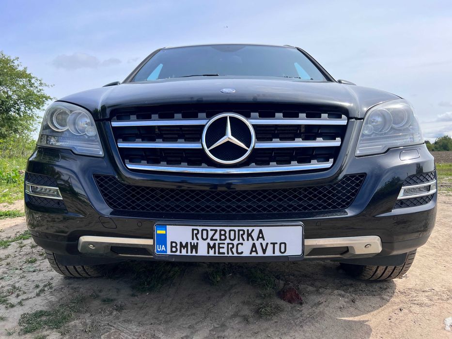 Фари Mercedes ML Black Editon ксенон W164 Рестайлинг. Мерседес фари