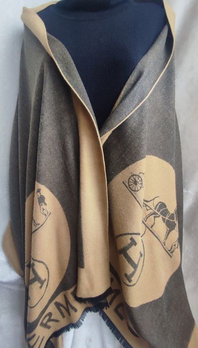 Шарф Hermes кашемир