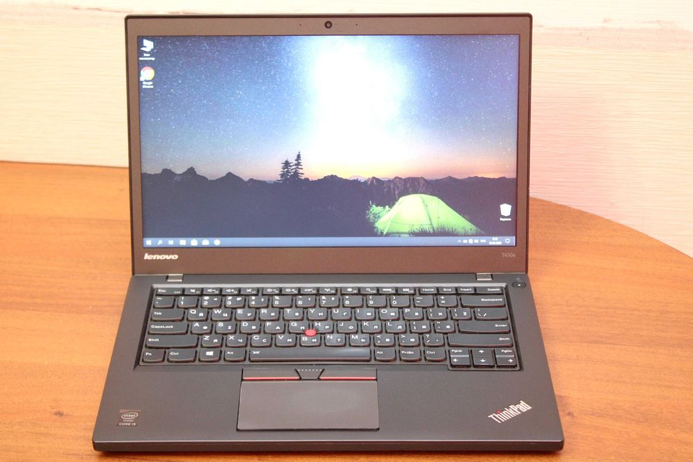 Ноутбук Lenovo ThinkPad T450/14"/i5-5300U/12GB ОЗУ/SSD 128GB/АКБ 3год!