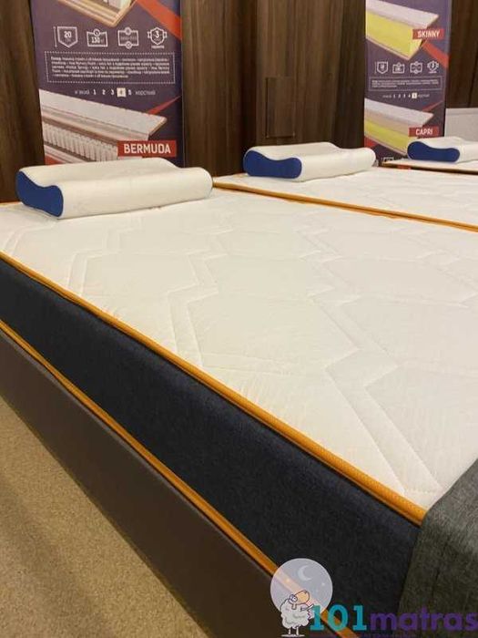 Матрац Denim безпружинний з різною жорсткістю сторін. Знижка до -41%!