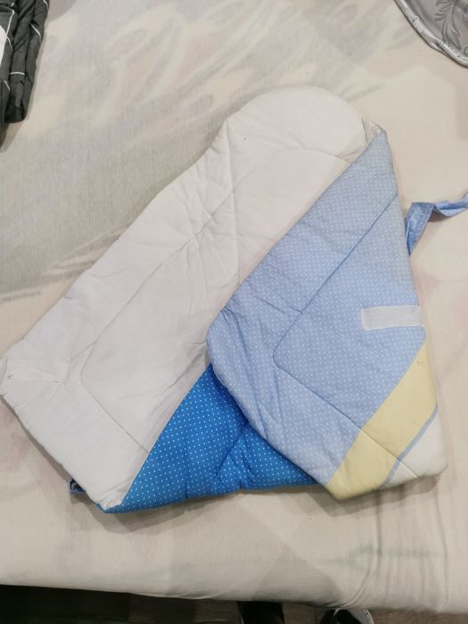 Rożek becik usztywniany kokosem - bawełna