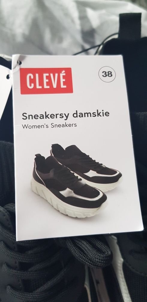 Sneakersy damskie 38