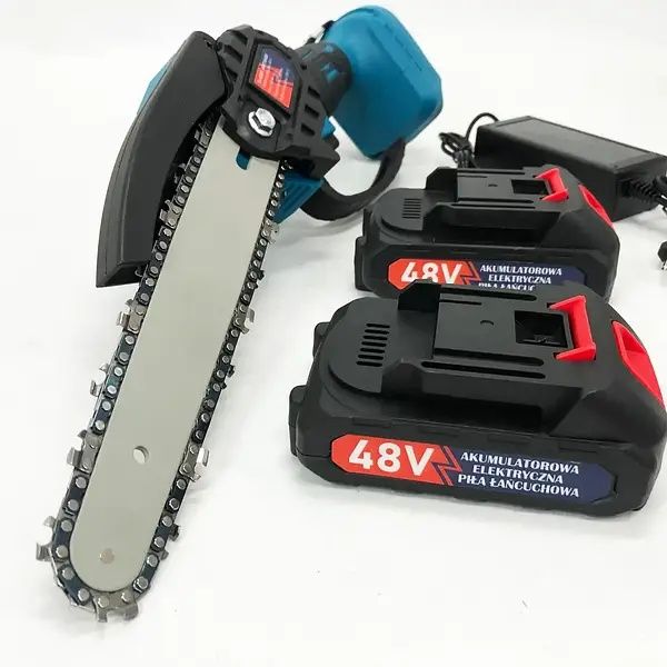 Електропила Domotec SAW 6" і 8" пила ланцюгова акумулятор 48W 9640