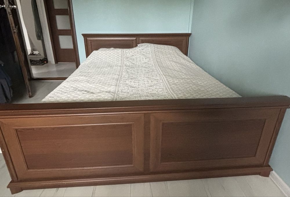 Łóżko Kent 160 z BRW KASZTAN
