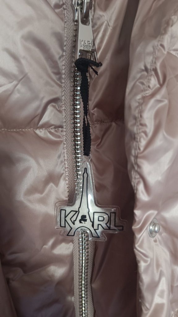 Kurtka damska Karl Lagerfeld XS długa puchowa