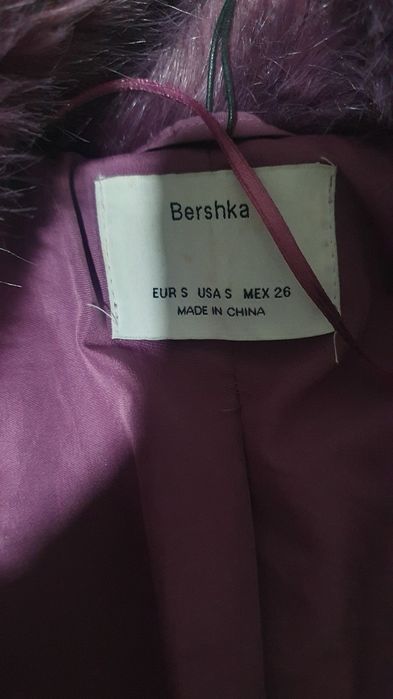 Casaco pêlo  lilás