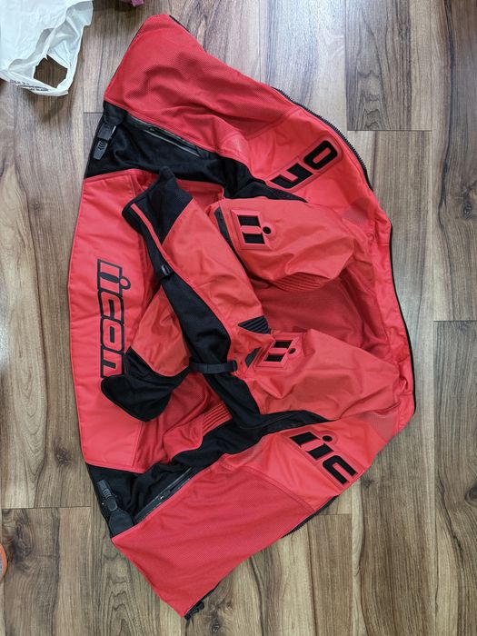 Мото куртка Icon CONTRA 2 RED, XXL