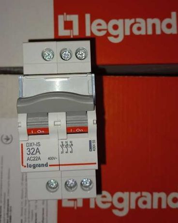 Выключатель нагрузки Legrand  2-полюсный, 32А