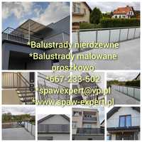 Balustrady barierki