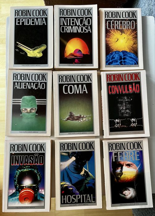 Colecao Robin Cook 18 livros