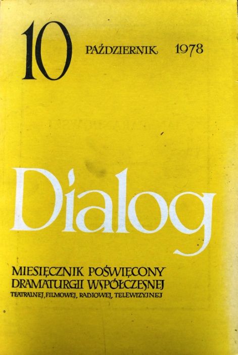 Dialog. Miesięcznik poświęcony dramaturgii - Falk, Kieślowski