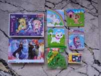 Zestaw zabawek, kraina lodu, my little pony, kicia kocia