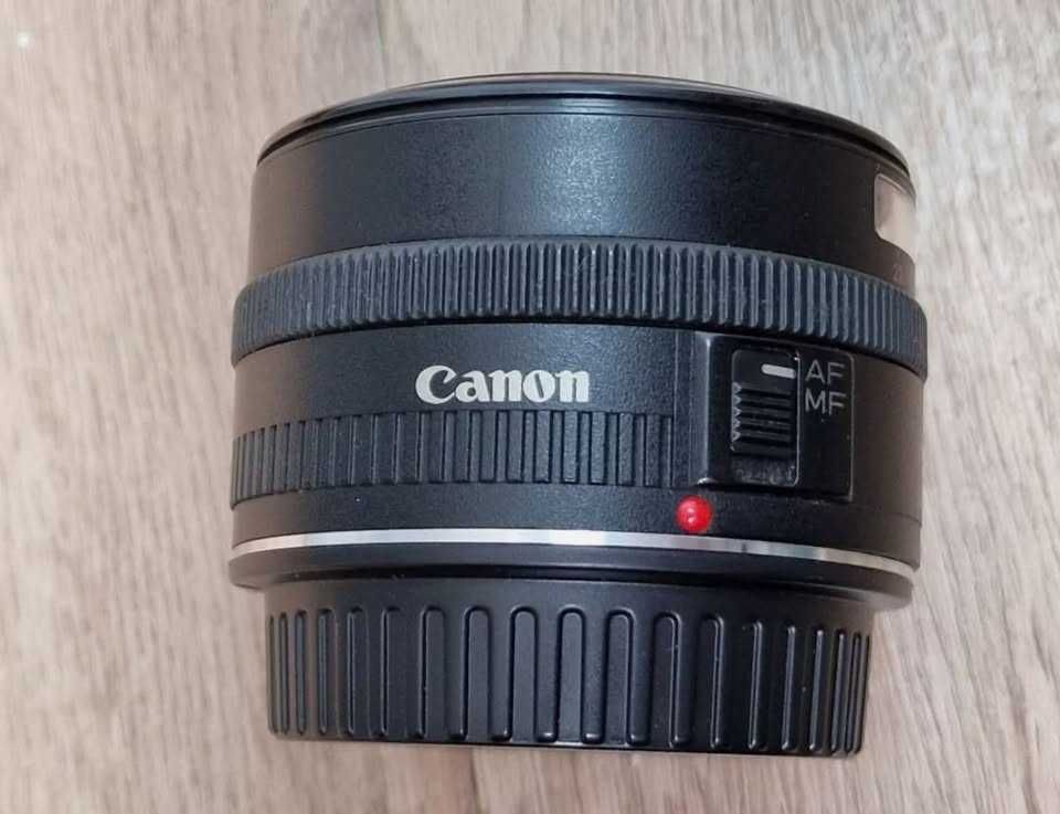 Canon EF 35mm f/2 USM (full frame ou Ap c) c/ parasol Rig. NOVA