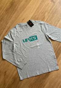 Реглан лонгслів футболка з довгим рукавом Levis S