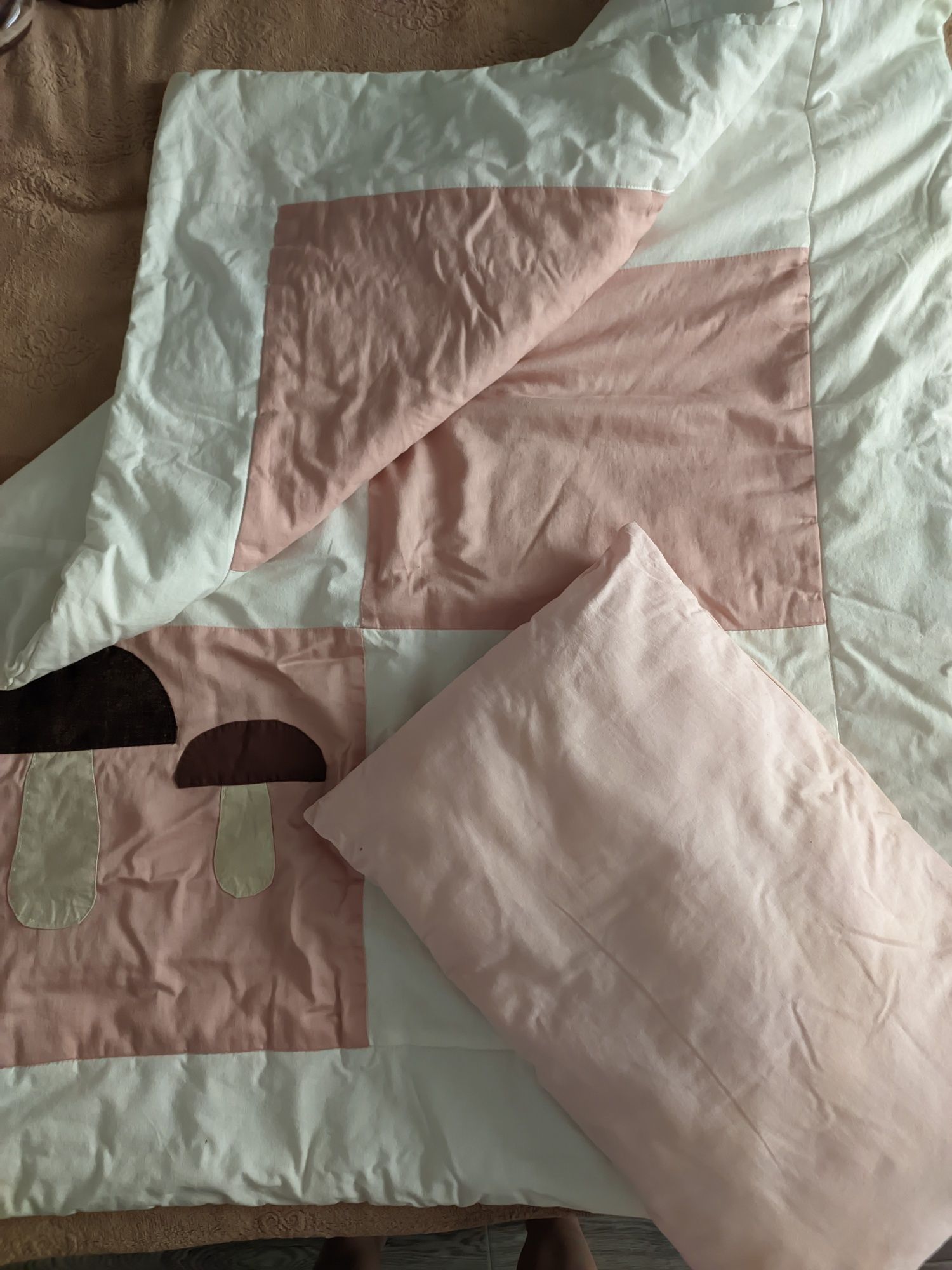 Комплект детский, набор одеяло и подушка