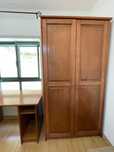 Conjunto mobília de quarto em cerejeira