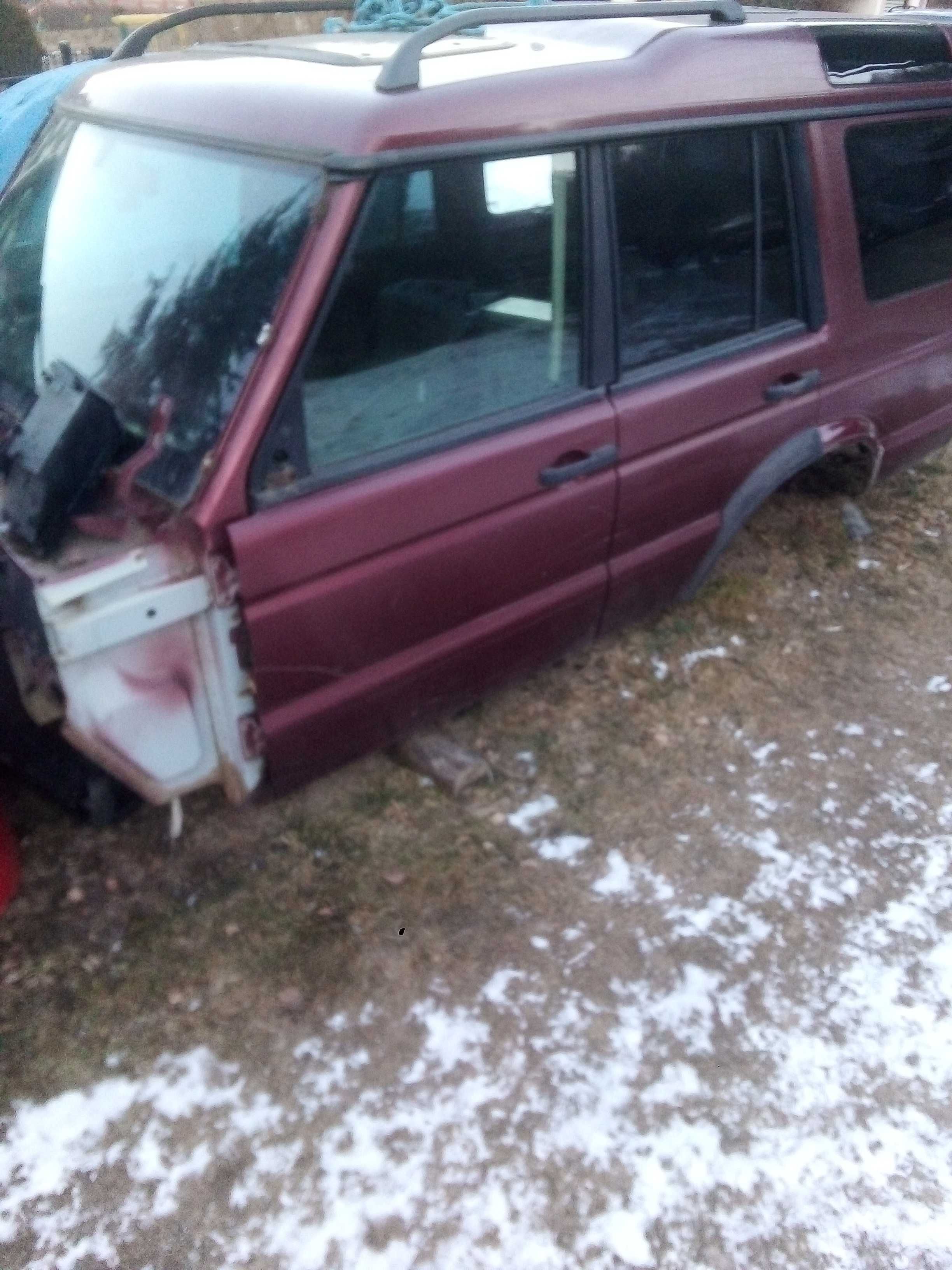 Fotele siedzenia pasy 3 rząd albo kpl 7os land rover discovery 2 II